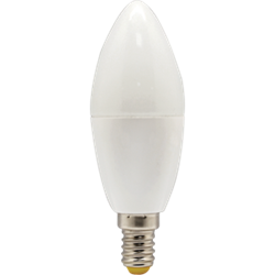 Свеча Ecola candle   LED Premium  7,0W 220V E14 2700K   (композит) 110x37 - фото 40903