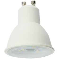 Лампа светодиодная Ecola Reflector GU10  LED  8,0W  220V 4200K прозрачная 57x50  - фото 40946