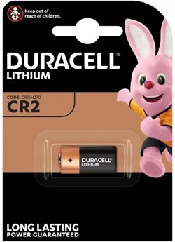 Батарейка Duracell CR2 (блистер 1шт) - фото 41360