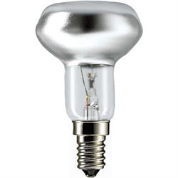 Лампа R50   60W 230V 30° E14  PHILIPS (зеркальная D50mm) -   - фото 6872