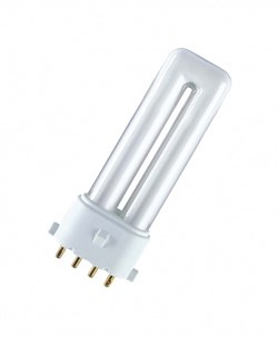 Лампа DULUX S/E    7W/31-830          2G7 (тёплый белый) -   - фото 7244