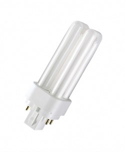 Лампа DULUX D/E 13W/31-830      G24q-1 (тёплый белый 3000К) -   - фото 7295