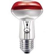 Лампа NR63 RE 40W E27 230V (красный)  (PH) -  