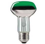 Лампа NR63 GR 40W E27 230V (зеленый)  (PH) -  