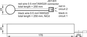 VS Батарея (NiCd) 4.8V/1.8Ah  для TC/T/LED ( + модуль 186495/186496/188792 + держат. 2шт - 188827)