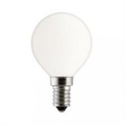 Лампа GE  25DK1/O/E14 230V 2/20 -   шарик опаловый d=45