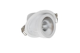 DL-LED STYLE 40W 40гр. КОРПУС белый - встраиваемого выдвижного светодиодного светильника