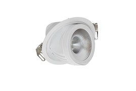 DL-LED STYLE 40W 24гр. КОРПУС белый - встраиваемого выдвижного светодиодного светильника