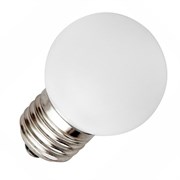 Лампа FERON LB-37 1W E27    WHITE   230V  E27 6400К (LED шарик)   -    СНЯТО