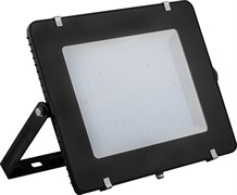 Прожектор светодиодный 2835 SMD 300W 6400K IP65 AC220V/50Hz, черный с матовым стеклом , LL-926