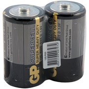 Батарейки большие GP Supercell 13S/R20 SR2, в упак 20 шт