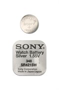 Батарейки серебряно-цинковые SONY SR421SW 348