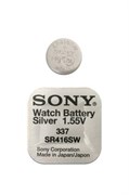 Батарейки серебряно-цинковые SONY SR416SWN 337