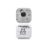 Батарейки серебряно-цинковые RENATA SR716SW 315, в упак 10 шт