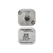 Батарейки серебряно-цинковые RENATA SR626W 376, в упак 10 шт