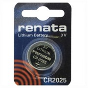 Батарейки литиевые RENATA CR2025 BL1
