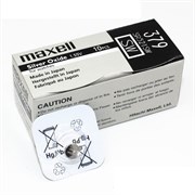 Батарейки серебряно-цинковые MAXELL SR521SW 379 (RUS), в упак 10шт