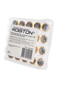 ROBITON PROFI R-CR2450HB55-BULK20 CR2450-HB5.5/20.5 3.0В с выводами под пайку BULK20, в упак 20 шт - Батарейка