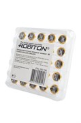 ROBITON PROFI R-CR2032HA62-BULK25 CR2032-HA6.2/20.5 3.0В с выводами под пайку BULK25, в упак 25 шт - Батарейка