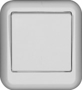 Прима О/У бел выключатель 1 кл монт пл (инд.упак) A16-051M-BI