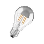Лампа LED PCLA51 MIRROR S 7W/827 230V FIL E27 NO DIM зекркальный купол -   OSRAM