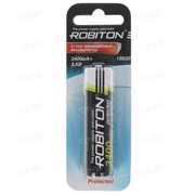 ROBITON 3.4/Li18650 3400мАч с защитой (NCR18650B) BL1 - Аккумулятор