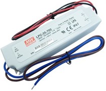 Блок питания LPC-35-700, AC/DC LED, 9-48В,0.7А,33Вт,IP67 для светодиодного освещения