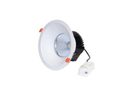 DL-LED SKAPE-H 43W /940 50гр d=180мм (врезное-150мм) h=120mm черный-(встраиваемый не поворотный круглый)