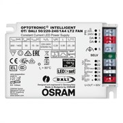 Драйвер OTi DALI 50/1A4 LT2 FAN/ 600-1400мА  15-54V   110x75x25   DALI/LEDset  OSRAM -  