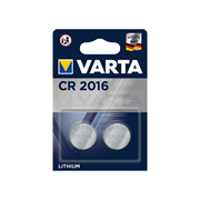 Батарейки литиевые VARTA ELECTRONICS CR 2016 (блистер 2шт)