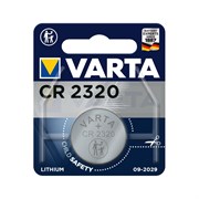 Батарейка VARTA ELECTRONICS CR2320 6320 BL1 - (блистер 1шт)