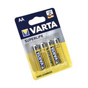 Батарейка VARTA SUPERLIFE R6 AA BL4 (блистер 4шт)
