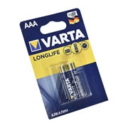 Батарейка VARTA LONGLIFE LR03 AAA BL2 - (блистер 2шт)