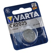 Батарейки литиевые VARTA ELECTRONICS CR2025 BL1 (блистер 1шт) 4008496276875