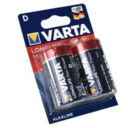Батарейки VARTA LONGLIFE MAX POWER D бл. 2 - (блистер 2шт)