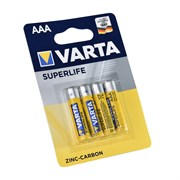 Батарейка VARTA SUPERLIFE R03 AAA BL4 (блистер 4шт)