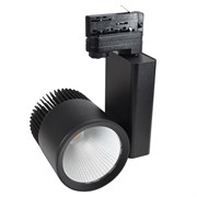 Светодиодный трековый светильник IGLIO 40Вт 3000К 38гр 4000Лм CRI=83 Черный -  