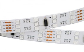 Лента SPI-5000SE 12V RGB (5060, 600 LED x3,1812)