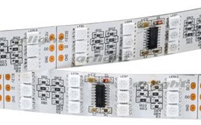 Лента SPI-5000P 12V RGB (5060, 600 LED x3,1812)