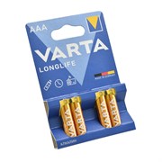Батарейки VARTA LONGLIFE LR03 AAA BL4 - (блистер 4шт)