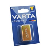 Батарейки Крона VARTA LONGLIFE 9V BL1 - (блистер 1шт)