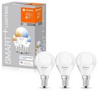 Лампа Светодиодная   LEDVANCE SMART+ WiFi Mini Bulb Tunable White 40 5 W/2700…6500K E14 (3шт в упаковке)