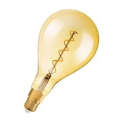 Лампа светодиодная филаментная диммируемая OSRAM Vintage 1906 A, 300 лм, 5Вт (замена 28Вт), 2000K (т