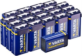 Батарейка VARTA Industrial 9V (упаковка 20шт)