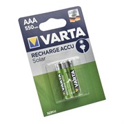 Аккумуляторы VARTA ААА R2U для сад. фонарей 550 мАч (блистер 2шт)