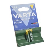 Аккумуляторы  ПРЕДЗАРЯЖЕННЫЕ VARTA Phone Power LR03/AAA 800мАч (блистер 2шт)