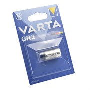 Батарейки литиевые VARTA ELECTRONICS CR2 BL1 - (блистер 1шт) 4008496537365
