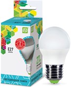 Лампа светодиодная LED-ШАР-standard 5Вт ШАР 4000К бел. E27 450лм 160-260В ASD
