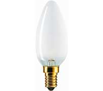 Лампа STANDART  B35  FR   60W  230V   E14   d  35 x 100  PHILIPS -  