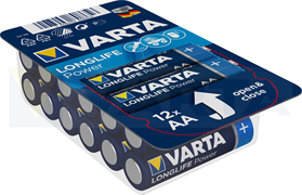 Батарейки VARTA LONGLIFE POWER LR06/AA big box12 (упак.12шт)